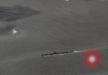 Image of US Navy vessels moving in Pearl Harbor on VJ Day Hawaii USA, 1945, second 13 stock footage video 65675076115
