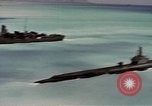 Image of US Navy vessels moving in Pearl Harbor on VJ Day Hawaii USA, 1945, second 27 stock footage video 65675076115