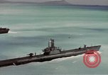 Image of US Navy vessels moving in Pearl Harbor on VJ Day Hawaii USA, 1945, second 28 stock footage video 65675076115