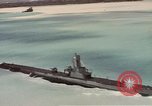 Image of US Navy vessels moving in Pearl Harbor on VJ Day Hawaii USA, 1945, second 32 stock footage video 65675076115