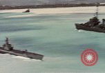 Image of US Navy vessels moving in Pearl Harbor on VJ Day Hawaii USA, 1945, second 33 stock footage video 65675076115