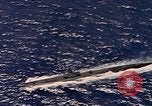 Image of US Submarines maneuver in Pearl Harbor on VJ Day Pearl Harbor Hawaii USA, 1945, second 21 stock footage video 65675076116