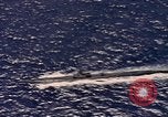 Image of US Submarines maneuver in Pearl Harbor on VJ Day Pearl Harbor Hawaii USA, 1945, second 22 stock footage video 65675076116