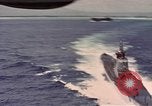 Image of US Submarines maneuver in Pearl Harbor on VJ Day Pearl Harbor Hawaii USA, 1945, second 42 stock footage video 65675076116