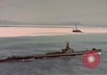 Image of VJ Day  being celebrated by US submarines at Pearl Harbor Hawaii USA, 1945, second 13 stock footage video 65675076117