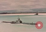 Image of VJ Day  being celebrated by US submarines at Pearl Harbor Hawaii USA, 1945, second 26 stock footage video 65675076117