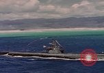 Image of VJ Day  being celebrated by US submarines at Pearl Harbor Hawaii USA, 1945, second 45 stock footage video 65675076117