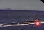 Image of VJ Day  being celebrated by US submarines at Pearl Harbor Hawaii USA, 1945, second 48 stock footage video 65675076117