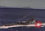 Image of VJ Day  being celebrated by US submarines at Pearl Harbor Hawaii USA, 1945, second 49 stock footage video 65675076117