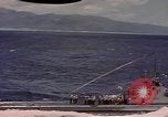 Image of VJ Day  being celebrated by US submarines at Pearl Harbor Hawaii USA, 1945, second 50 stock footage video 65675076117