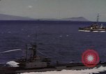 Image of VJ Day  being celebrated by US submarines at Pearl Harbor Hawaii USA, 1945, second 56 stock footage video 65675076117