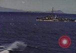 Image of VJ Day  being celebrated by US submarines at Pearl Harbor Hawaii USA, 1945, second 57 stock footage video 65675076117
