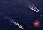 Image of VJ Day  being celebrated by US submarines at Pearl Harbor Hawaii USA, 1945, second 59 stock footage video 65675076117
