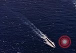 Image of VJ Day  being celebrated by US submarines at Pearl Harbor Hawaii USA, 1945, second 61 stock footage video 65675076117