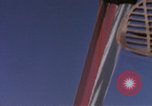 Image of US Sailors decorate their submarine on VJ Day in Pearl Harbor Hawaii USA, 1945, second 7 stock footage video 65675076118