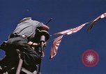 Image of US Sailors decorate their submarine on VJ Day in Pearl Harbor Hawaii USA, 1945, second 23 stock footage video 65675076118