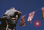 Image of US Sailors decorate their submarine on VJ Day in Pearl Harbor Hawaii USA, 1945, second 25 stock footage video 65675076118