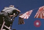 Image of US Sailors decorate their submarine on VJ Day in Pearl Harbor Hawaii USA, 1945, second 29 stock footage video 65675076118