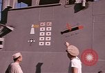 Image of US Sailors decorate their submarine on VJ Day in Pearl Harbor Hawaii USA, 1945, second 42 stock footage video 65675076118