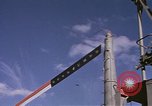 Image of US Sailors decorate their submarine on VJ Day in Pearl Harbor Hawaii USA, 1945, second 49 stock footage video 65675076118