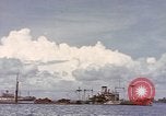 Image of Hulks of Japanese ships bombed by US in Coron Bay Philippines, 1945, second 4 stock footage video 65675076120