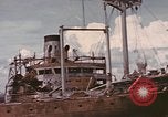 Image of Hulks of Japanese ships bombed by US in Coron Bay Philippines, 1945, second 29 stock footage video 65675076120