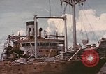Image of Hulks of Japanese ships bombed by US in Coron Bay Philippines, 1945, second 30 stock footage video 65675076120