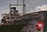 Image of Hulks of Japanese ships bombed by US in Coron Bay Philippines, 1945, second 34 stock footage video 65675076120