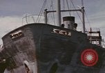 Image of Hulks of Japanese ships bombed by US in Coron Bay Philippines, 1945, second 38 stock footage video 65675076120