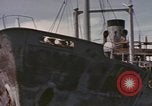 Image of Hulks of Japanese ships bombed by US in Coron Bay Philippines, 1945, second 39 stock footage video 65675076120