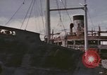 Image of Hulks of Japanese ships bombed by US in Coron Bay Philippines, 1945, second 40 stock footage video 65675076120