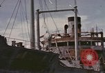 Image of Hulks of Japanese ships bombed by US in Coron Bay Philippines, 1945, second 41 stock footage video 65675076120