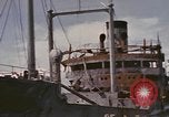 Image of Hulks of Japanese ships bombed by US in Coron Bay Philippines, 1945, second 42 stock footage video 65675076120