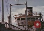Image of Hulks of Japanese ships bombed by US in Coron Bay Philippines, 1945, second 43 stock footage video 65675076120