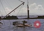 Image of Hulks of Japanese ships bombed by US in Coron Bay Philippines, 1945, second 45 stock footage video 65675076120