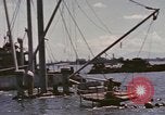 Image of Hulks of Japanese ships bombed by US in Coron Bay Philippines, 1945, second 52 stock footage video 65675076120