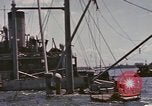Image of Hulks of Japanese ships bombed by US in Coron Bay Philippines, 1945, second 55 stock footage video 65675076120