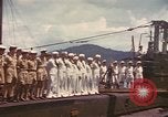 Image of British submarine, HMS Supreme Pacific Ocean, 1945, second 6 stock footage video 65675076121