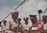 Image of British submarine, HMS Supreme Pacific Ocean, 1945, second 41 stock footage video 65675076121
