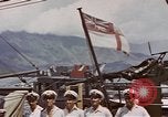 Image of British submarine, HMS Supreme Pacific Ocean, 1945, second 54 stock footage video 65675076121