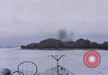Image of American submarine waits in bay for commandos Pacific Theater, 1944, second 39 stock footage video 65675076122