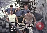 Image of American submarine, Flying Fish (SS-229) Pacific Ocean, 1944, second 30 stock footage video 65675076124
