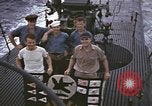 Image of American submarine, Flying Fish (SS-229) Pacific Ocean, 1944, second 32 stock footage video 65675076124