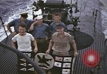Image of American submarine, Flying Fish (SS-229) Pacific Ocean, 1944, second 33 stock footage video 65675076124