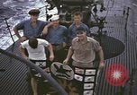 Image of American submarine, Flying Fish (SS-229) Pacific Ocean, 1944, second 35 stock footage video 65675076124