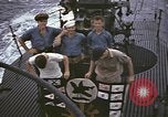 Image of American submarine, Flying Fish (SS-229) Pacific Ocean, 1944, second 36 stock footage video 65675076124