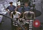 Image of American submarine, Flying Fish (SS-229) Pacific Ocean, 1944, second 39 stock footage video 65675076124