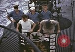 Image of American submarine, Flying Fish (SS-229) Pacific Ocean, 1944, second 40 stock footage video 65675076124