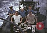 Image of American submarine, Flying Fish (SS-229) Pacific Ocean, 1944, second 42 stock footage video 65675076124