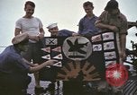 Image of American submarine, Flying Fish (SS-229) Pacific Ocean, 1944, second 54 stock footage video 65675076124